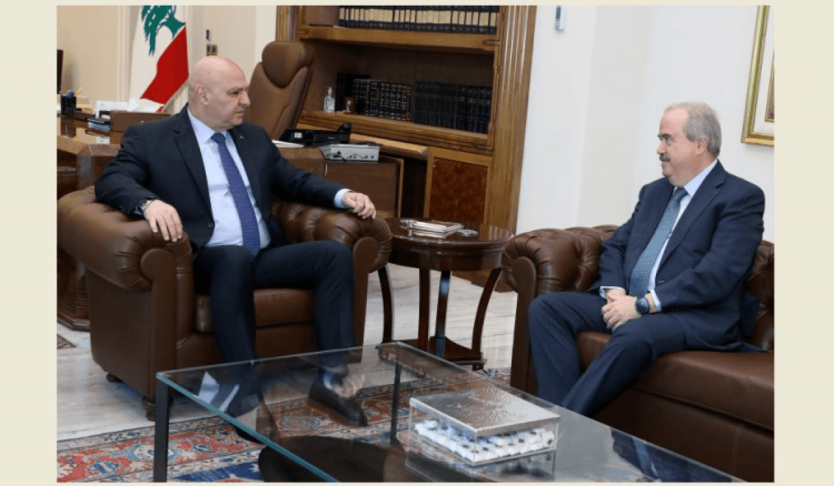 الرئيس عون إطلع من جابر على عمل الوزارة