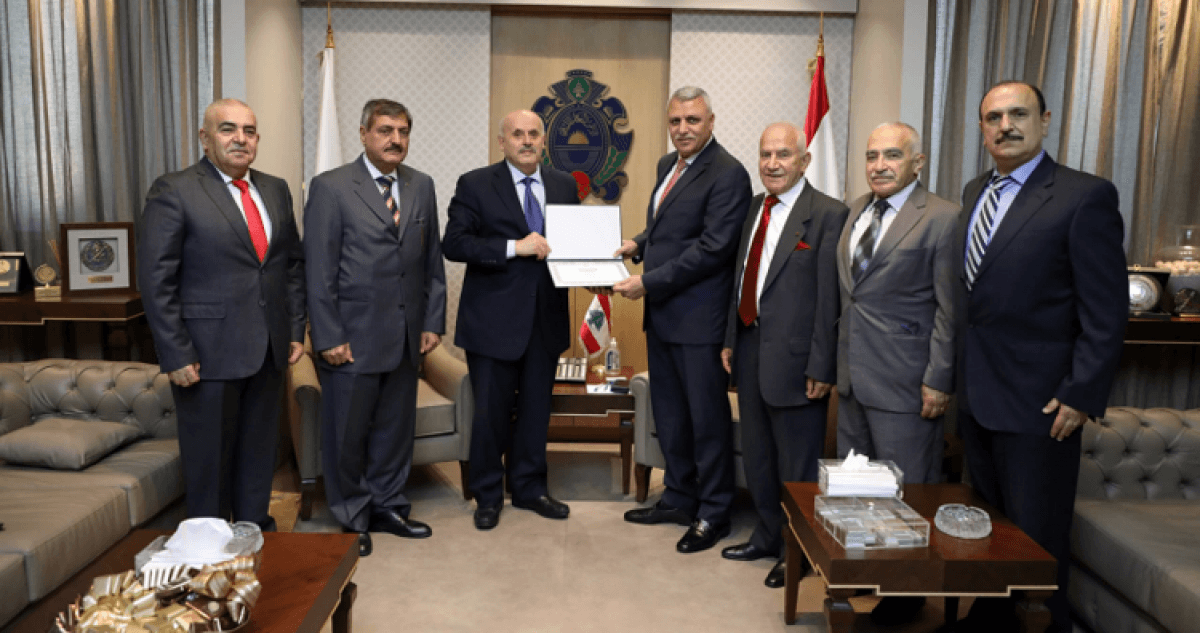 اللواء شقير بحث مع لازارو المستجدات جنوباً