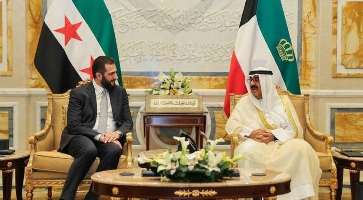 في تاسع زيارة خارجيّة... الشرع في الكويت