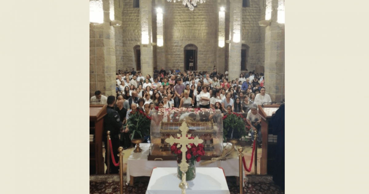 وصول ذخائر القديسة تريزيا الطفل يسوع الى جزين