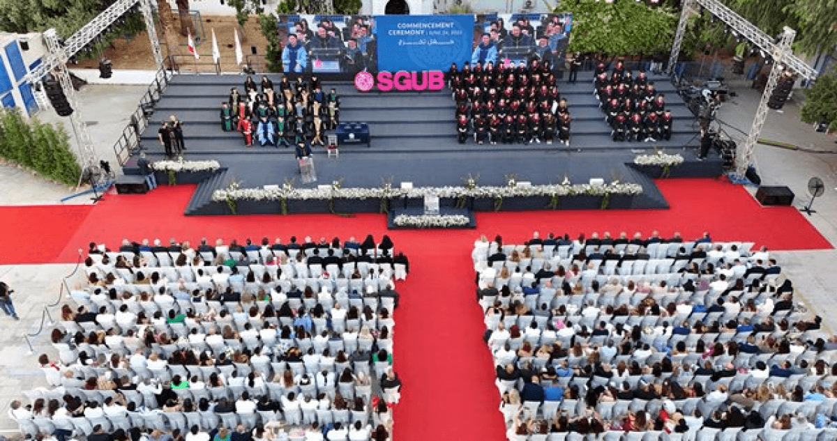 عودة رعى تخريج طلاب جامعة القديس جاورجيوس: بلدنا بحاجة إلى مواطنين حقيقيين ويخدمون بأمانة