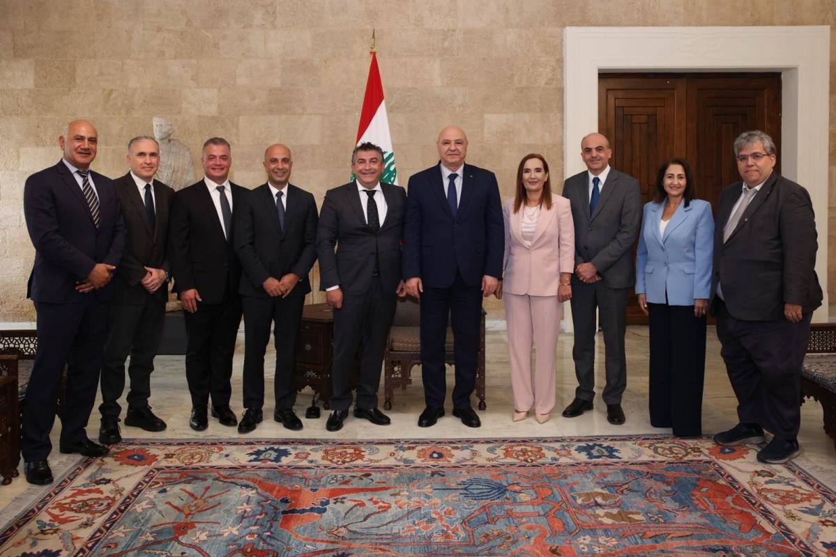 وفد مُشترك من الجمعية الطبية اللبنانية الأميركيّة – ALMA و"HOME" في قصر بعبدا عون: القطاع الصحّي من أهمّ القطاعات في المنطقة رغم كلّ ما حصل
