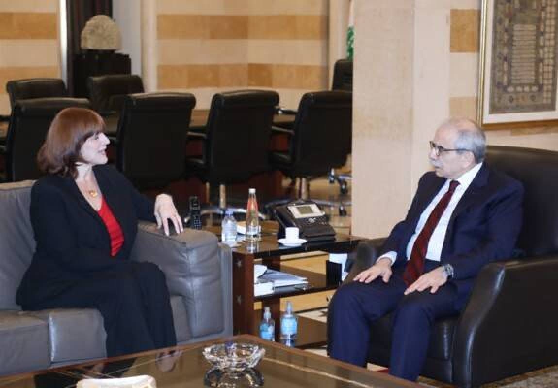 سلام عرض مع سفيرة كندا وسفير بلجيكا العلاقات الثنائية