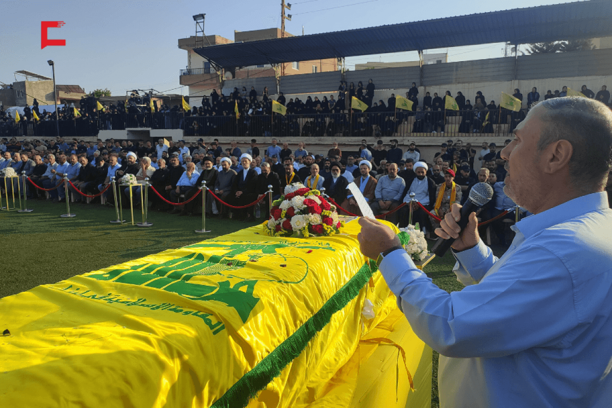 حزب الله شيّع 5 شهداء ارتقوا في العدوان "الإسرائيلي" على البقاع حمادة: تدخّل العدو في سورية من أجل مصالحه