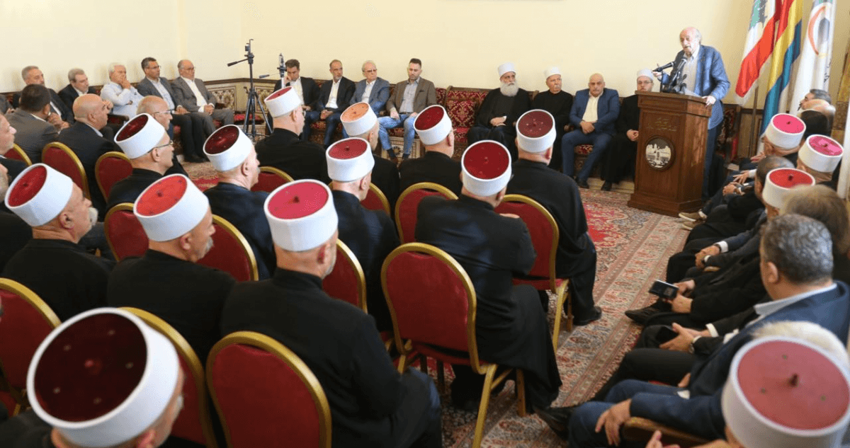 اللقاءات والإجتماعات تتكثف درزياً لوقف التحريض الطائفي والمذهبي
