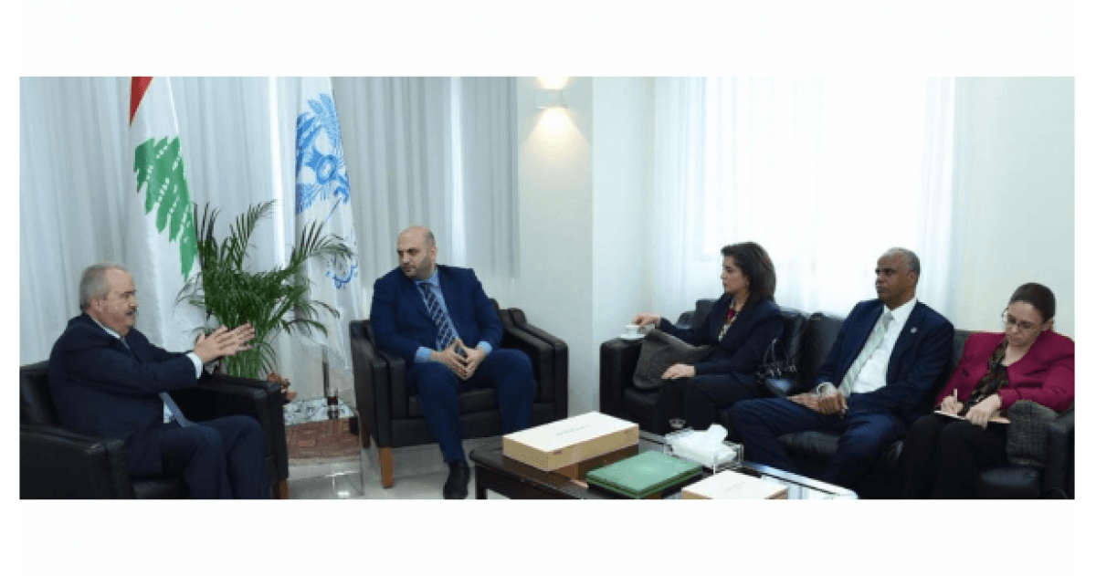 بعد جولتها على المؤسسات في ضاحية بيروت الجنوبية جابر تابع مع ناصر الدين ومديرة "منظمة الصحة" آلية دعم القطاع الصحي