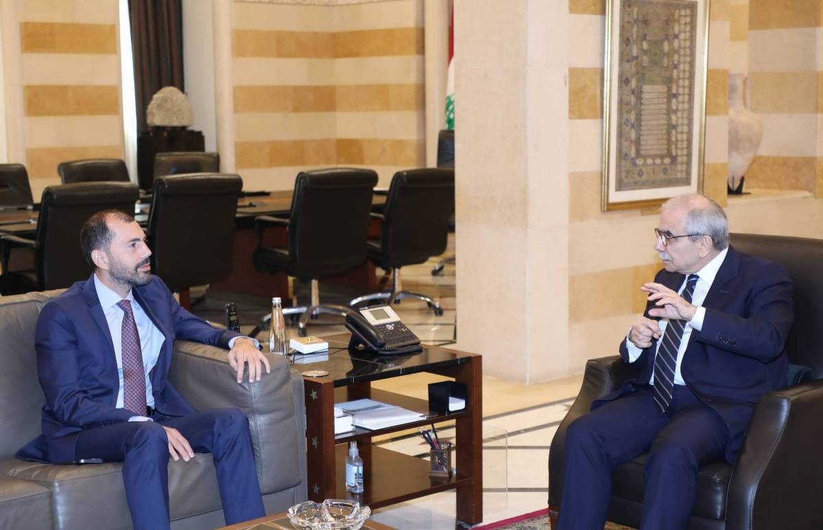 سلام يبحث المستجدات مع البعريني والخير