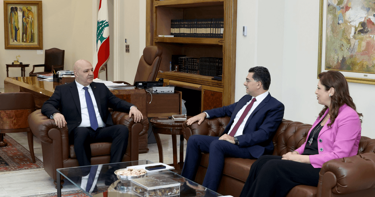 رئيس الجمهورية يعرض مع مرقص وندّاف أوضاع "تلفزيون لبنان"