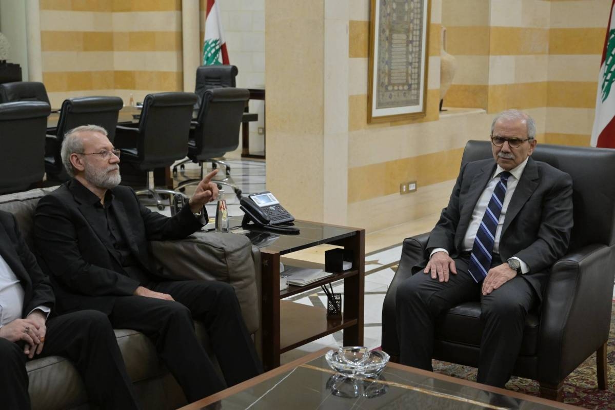 لاريجاني: إيران لا تنوي التدخّل في شؤون لبنان الداخليّة ونحترم أي قرار ستتخذه الحكومة بالتنسيق مع المقاومة