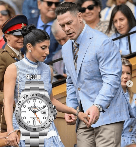 جون سينا يتألق بساعة Rolex في ويمبلدون.. وأناقة المشاهير تخطف الأنظار