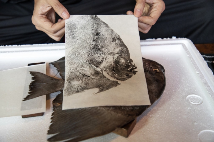 Gyotaku: From catch to craft