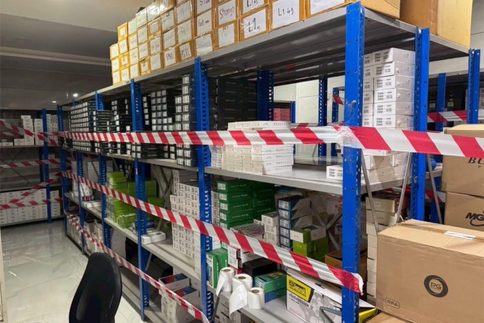 Thai authorities seize substandard electrical goods