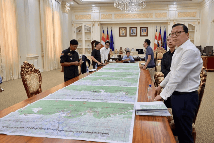Cambodia's Hun Sen deletes military map photo after brief Facebook post