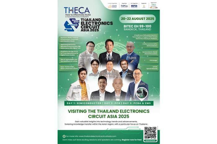 Thailand Hosts Landmark Electronics Conference at THECA 2025