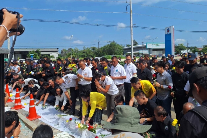Mourning echoes as guns fall silent in Si Sa Ket