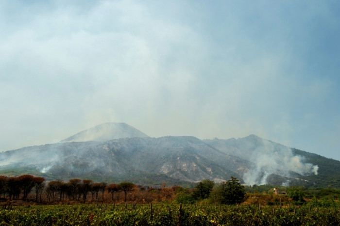 Italy's Mount Vesuvius closed to tourists over wildfire