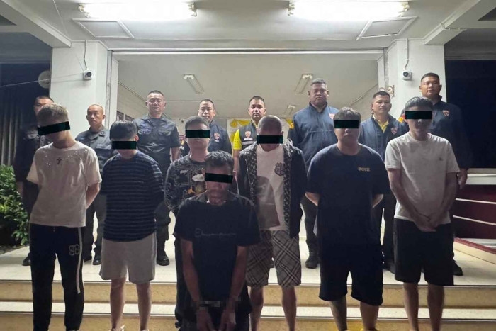Chinese scam suspects arrested after sneaking in from Cambodia