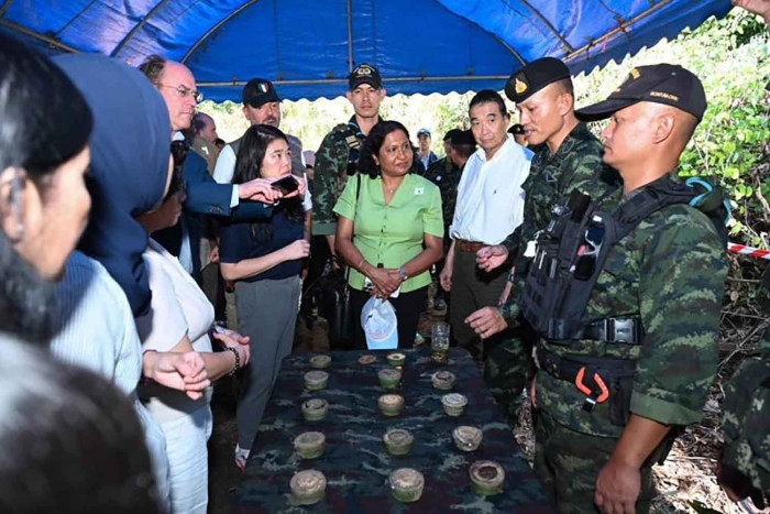 Royal Thai Army reaffirms authenticity of 'Cambodian landmines'