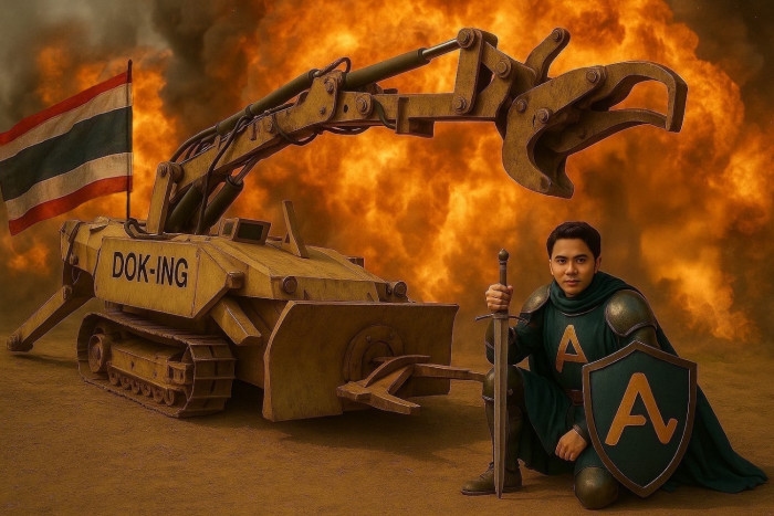 Acme Worawat, ACT Warriors donate demining robots