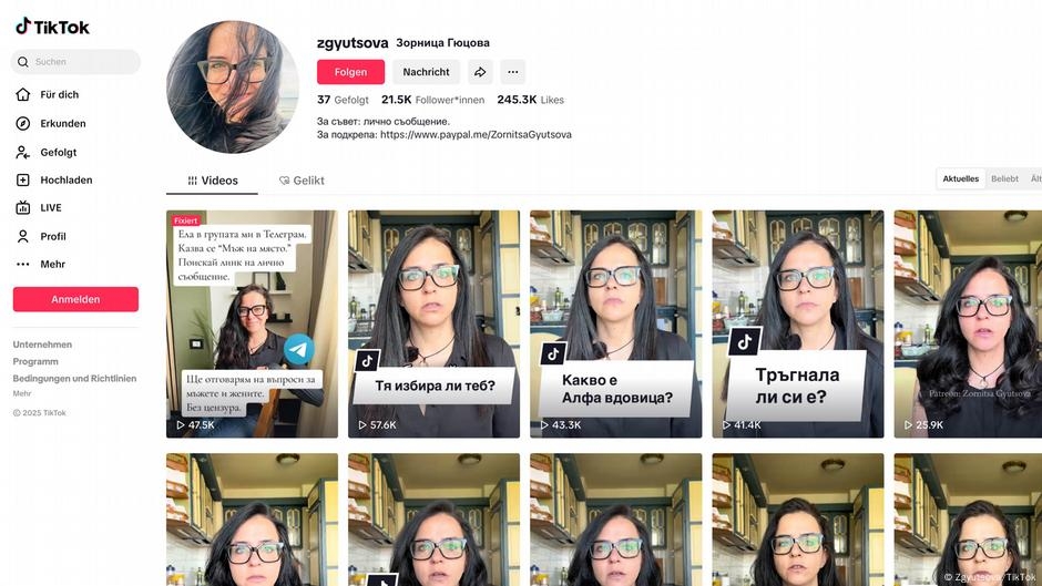 Bulgarian woman influencer incites violence against women – DW – 06/13/2025
