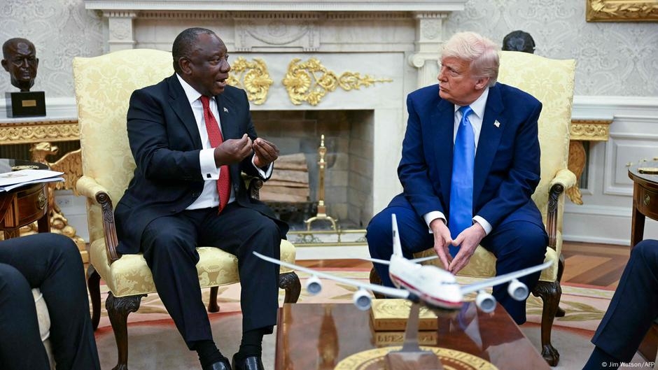 Trump's treatment of Ramaphosa disappoints South Africans – DW – 05/22/2025