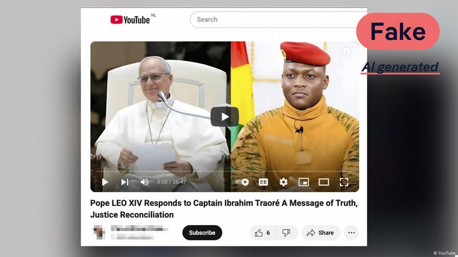 Fact check: New pope hit by wave of AI-generated fake news – DW – 05/27/2025