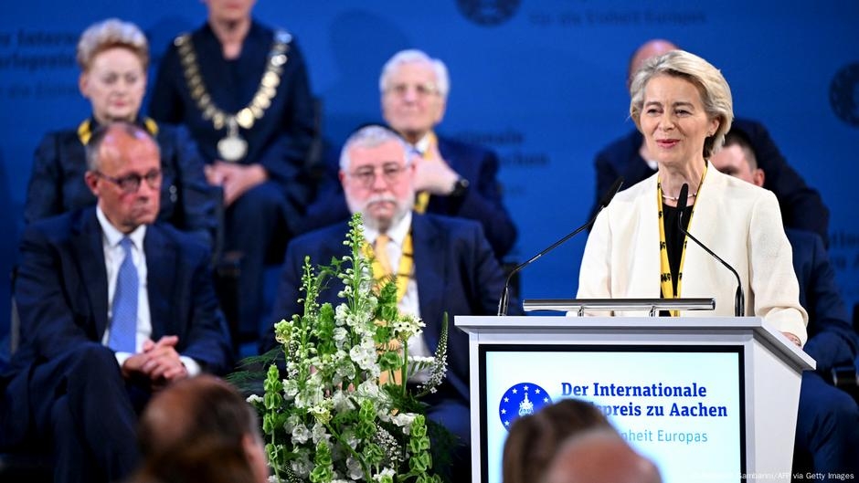 ميرتس وفون دير لاين يدعوان لـ"أوروبا مستقلة.. قوية وموحّدة" – DW – 2025/5/29