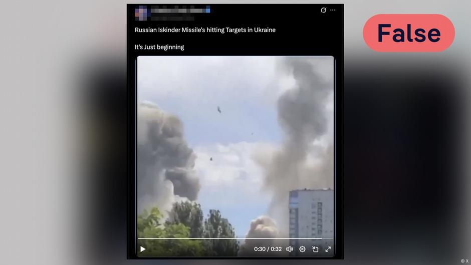 Fact check: Posts don't show recent Russia-Ukraine attacks – DW – 06/02/2025