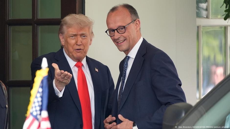 Germany's Merz 'extremely satisfied' with Trump talks  – DW – 06/05/2025