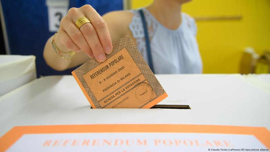 Italians vote on citizenship rules, labor laws – DW – 06/08/2025