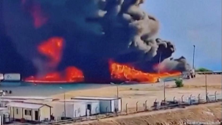 Drone strikes hit three oil fields in Iraqi Kurdistan – DW – 07/16/2025