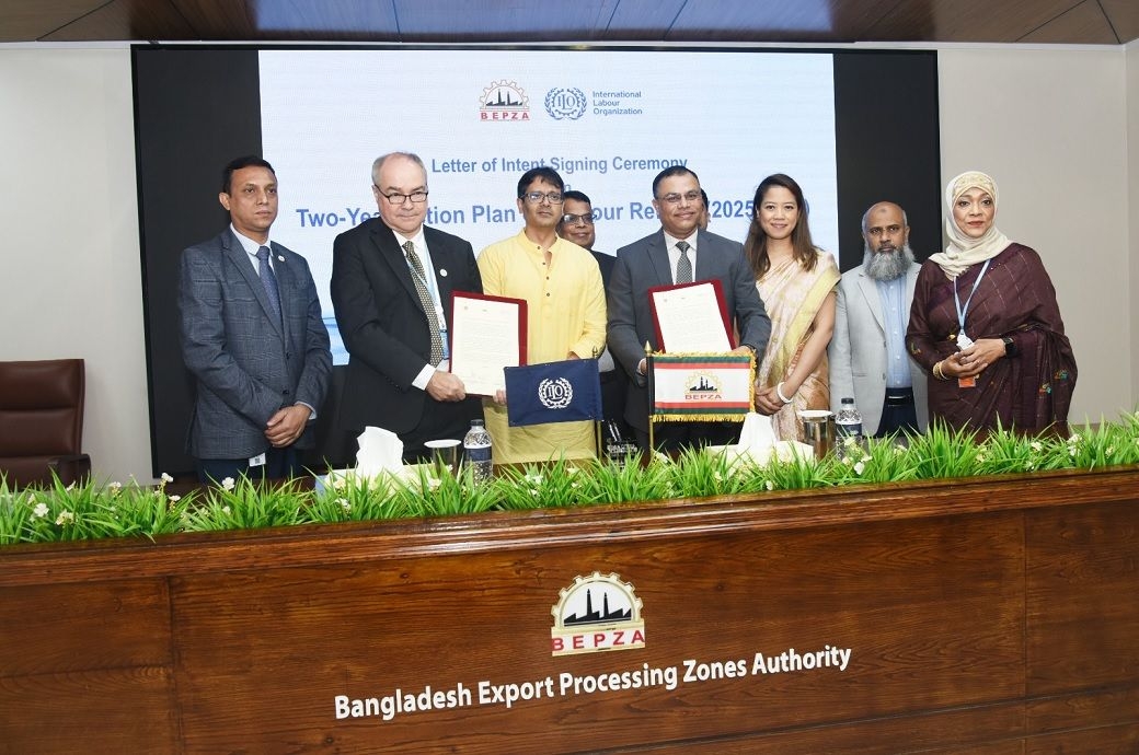 BEPZA, ILO sign agreement to boost labour standards in EPZs