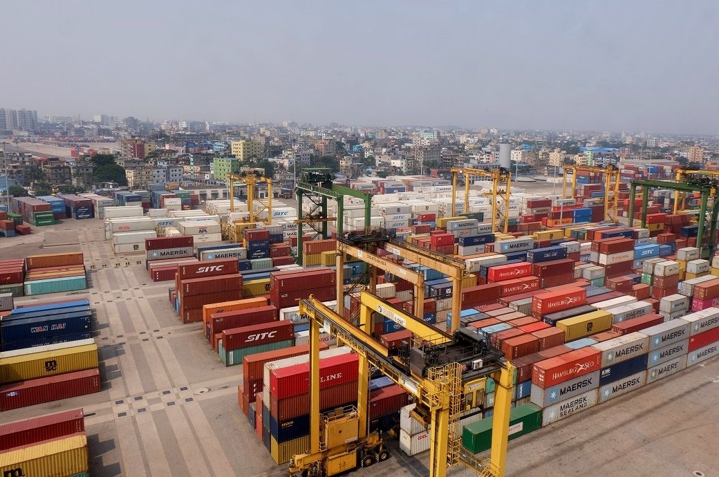 Holidays lead to containers piling up at Bangladesh's Chattogram port