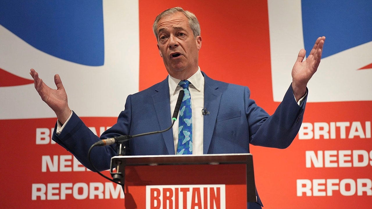 Farage torches UK minister over 'disgusting' predator jab in free speech clash