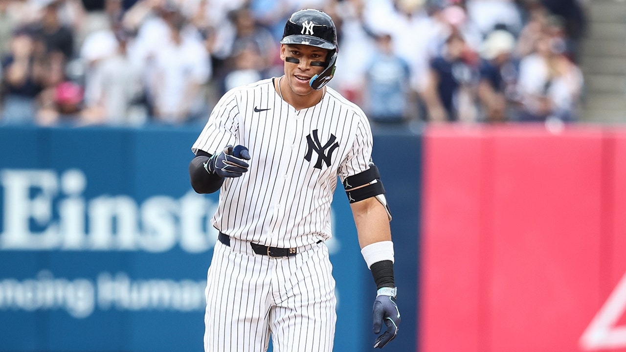 Yankees' Aaron Judge clubs three home runs in Brewers beatdown
