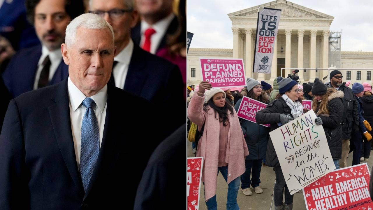 Clinton-era law 'weaponized' by Biden against pro-lifers must go, Pence group urges House GOP