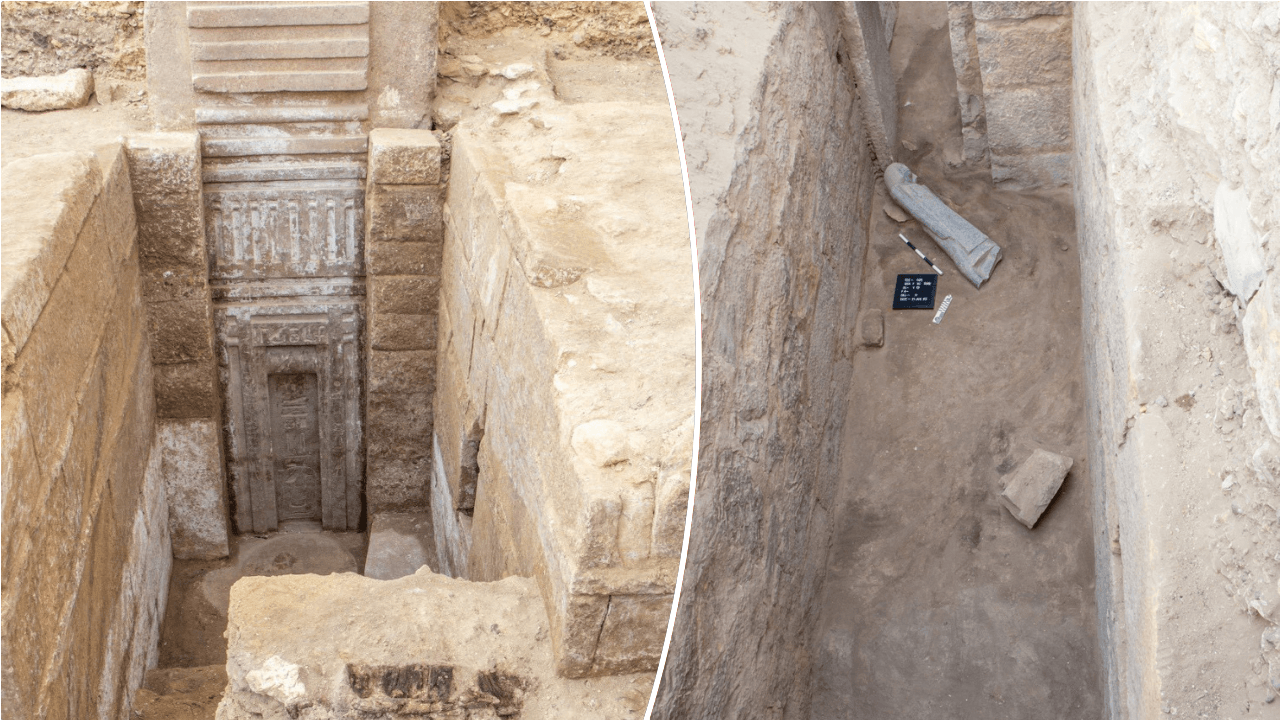 Archaeologists discover tomb of Egyptian royalty behind false door: 'Unveils new secrets'