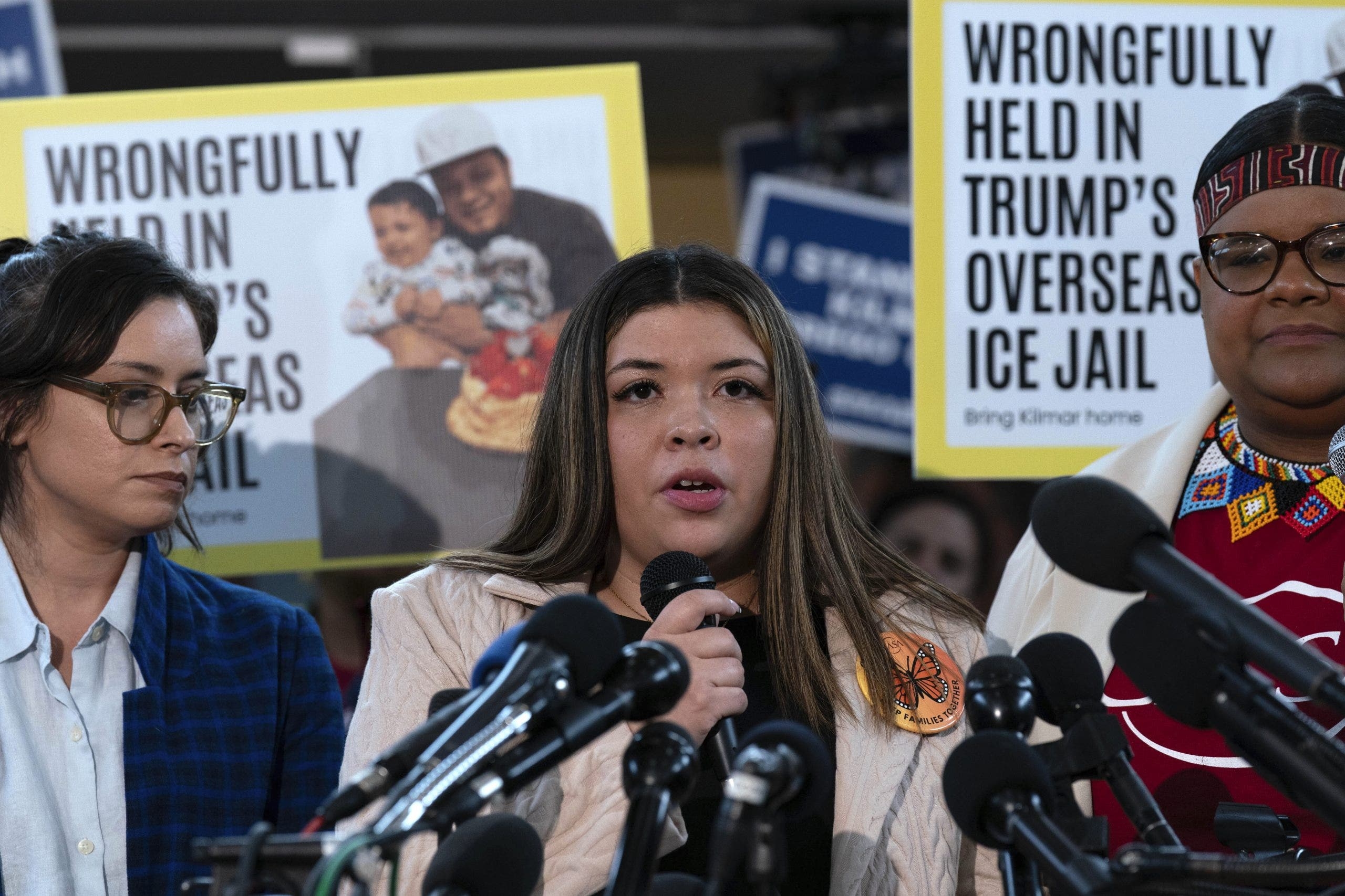 Abrego Garcia's wife begged judge for protection order, saying 'he slapped me': audio
