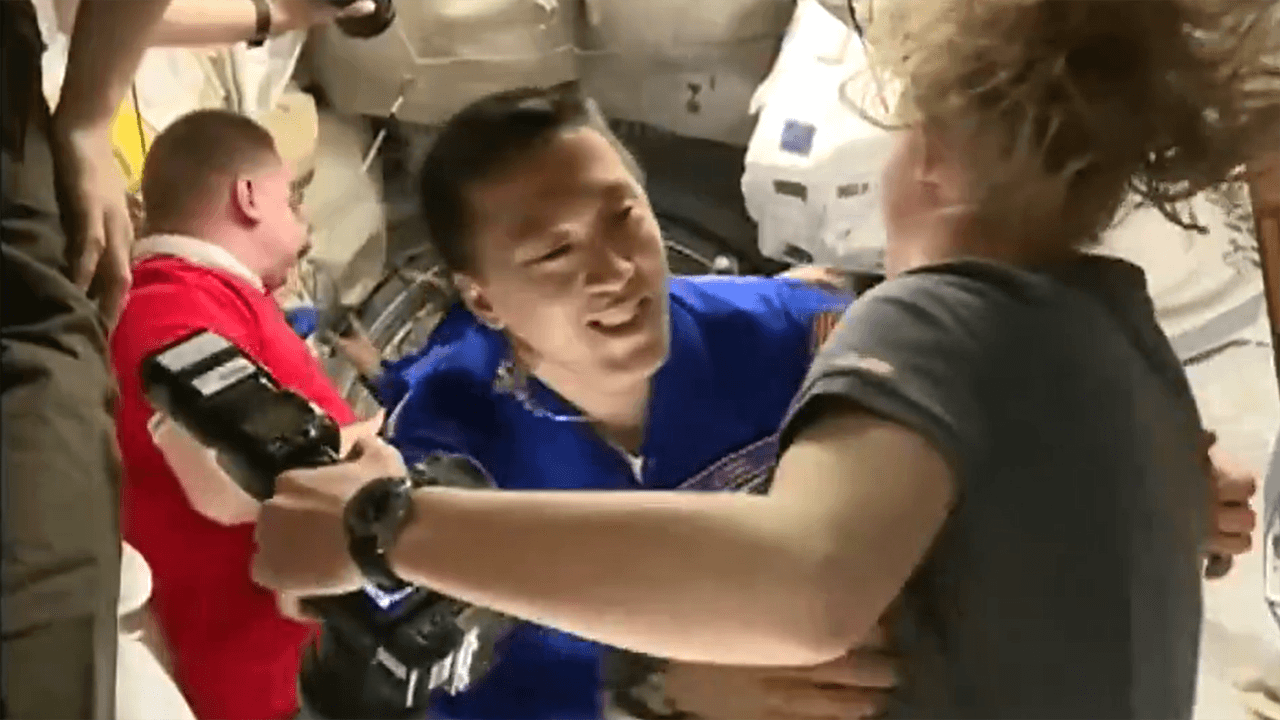 NASA astronaut arrives at International Space Station aboard Russian spacecraft