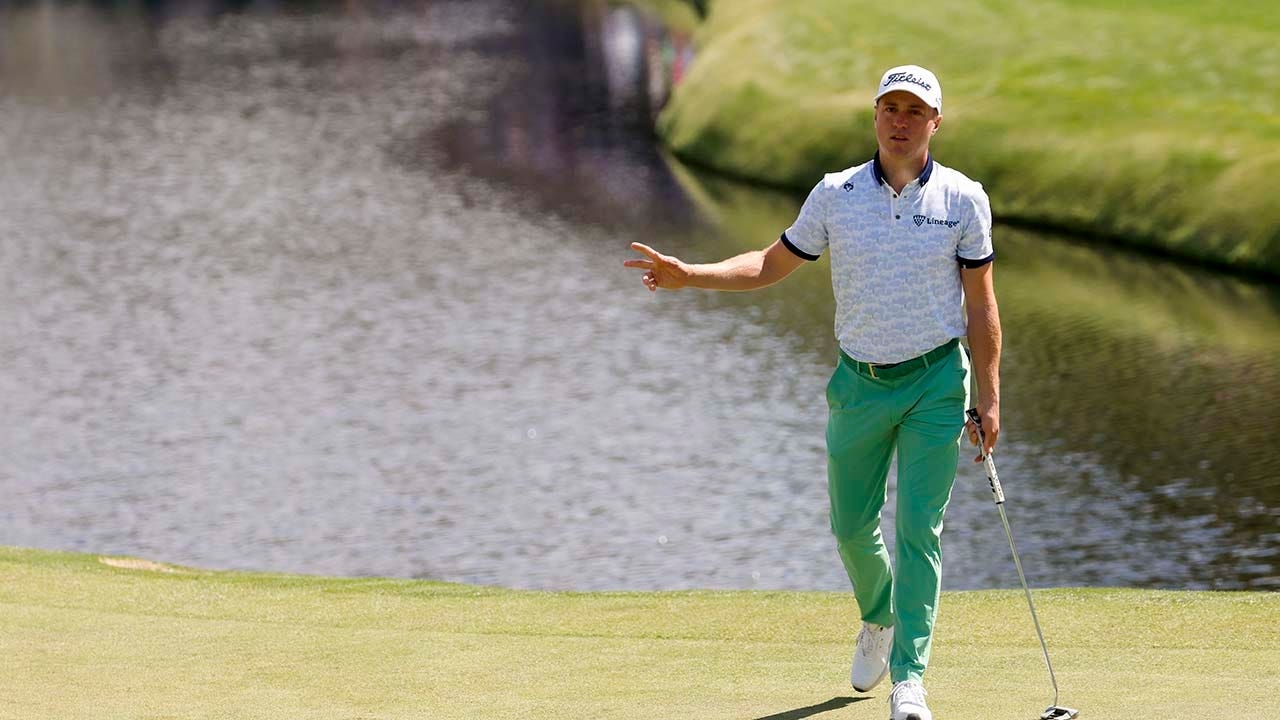Justin Thomas unleashes explicit 4-word response after tee shot at Masters