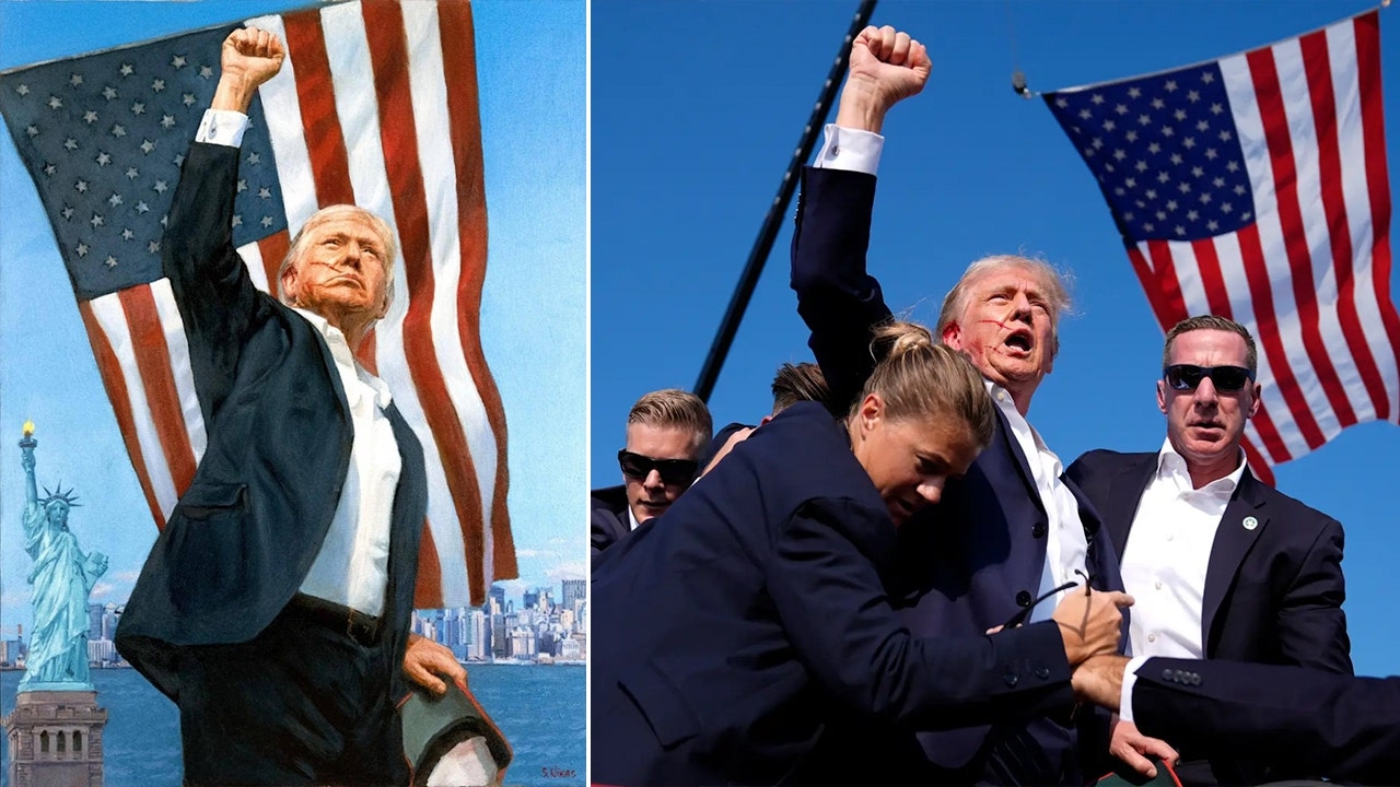 Putin gifted Trump a portrait of the US president, Russian artist reveals mystery painting