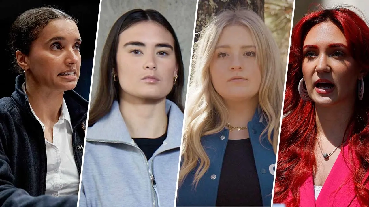 Activist athletes urge California girls' track title contenders to stand up to trans inclusion at state meet