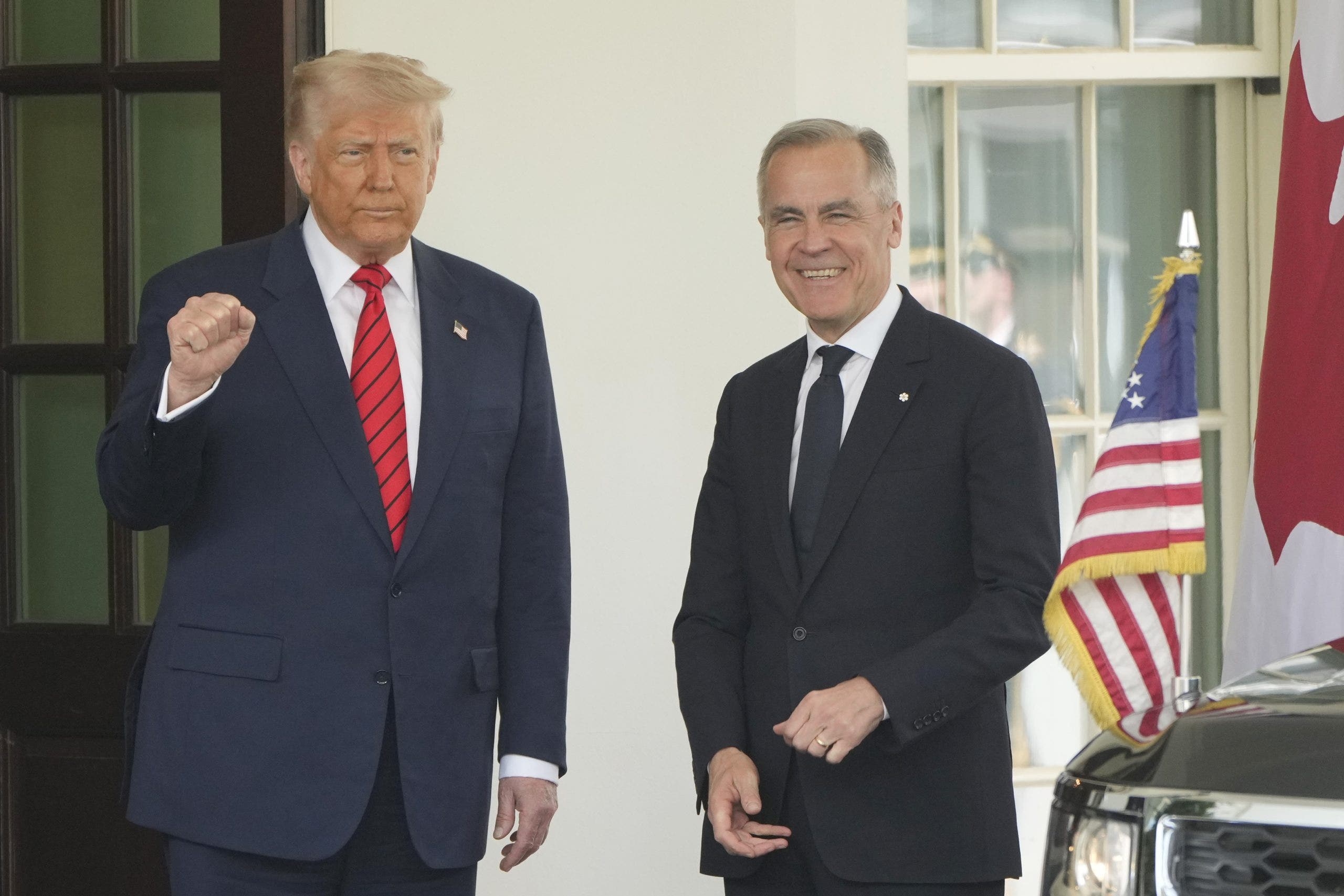 Carney says Canada is not for sale, Trump replies, 'Never say never'