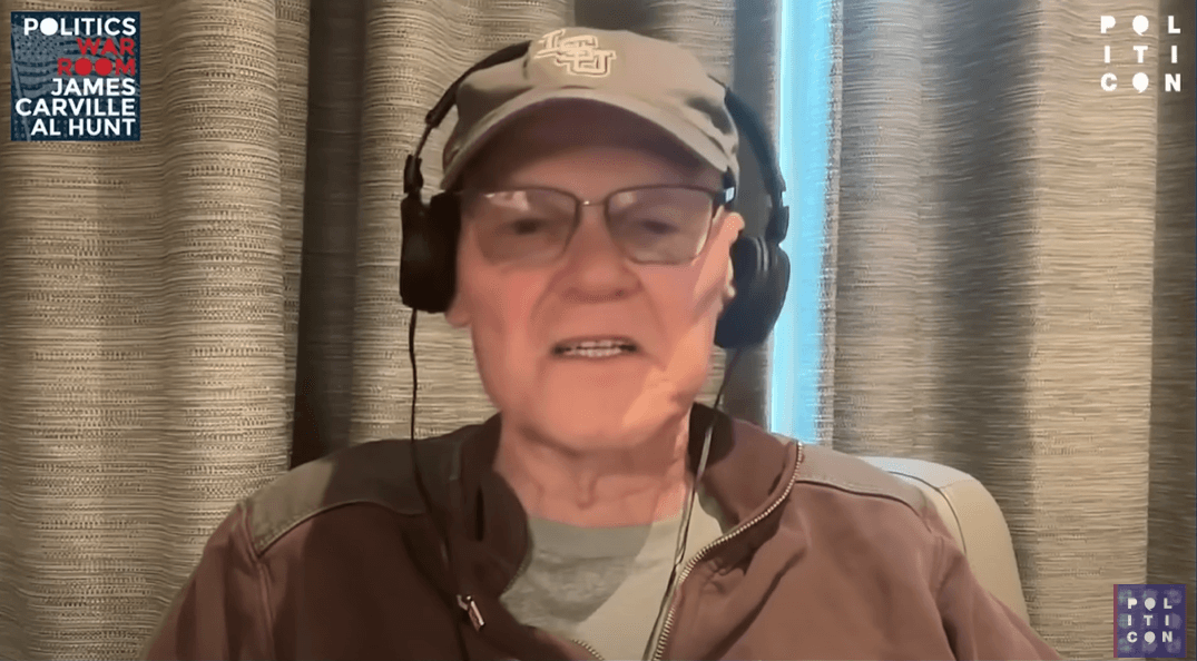 Carville shreds Dem state chair, tells progressives to start their own 'pronoun' party