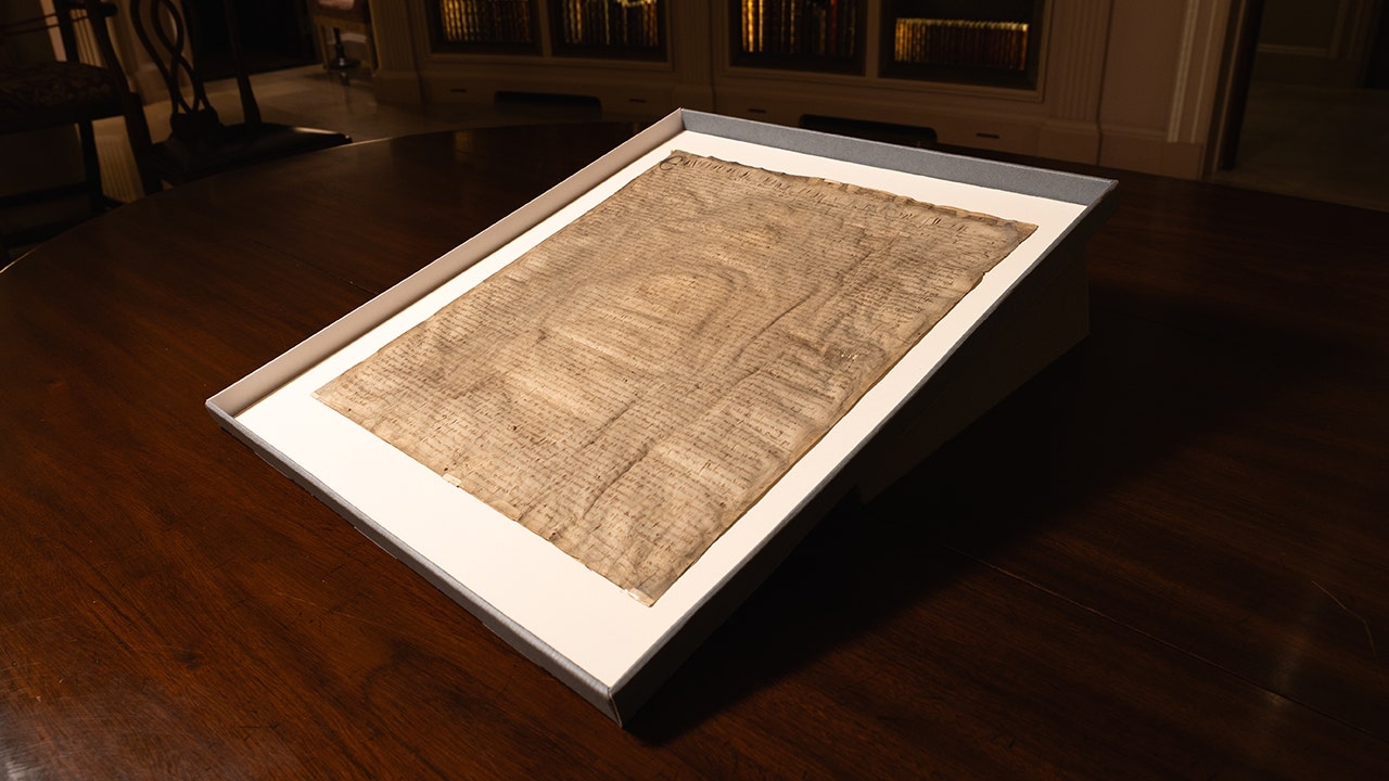 Rare and authentic Magna Carta discovered long after it was purchased for $27.50