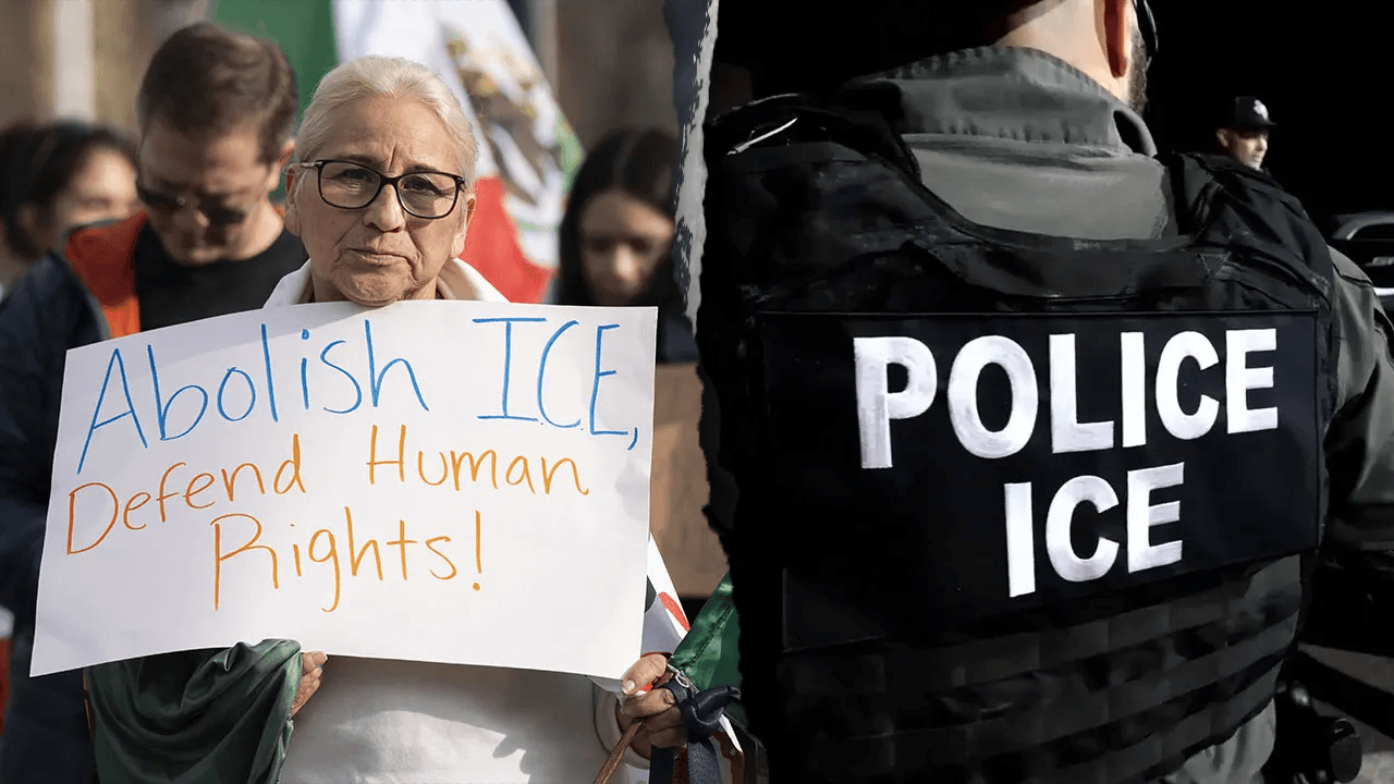 Protesters throw rocks, jump on moving ICE vehicle after Omaha workplace raid