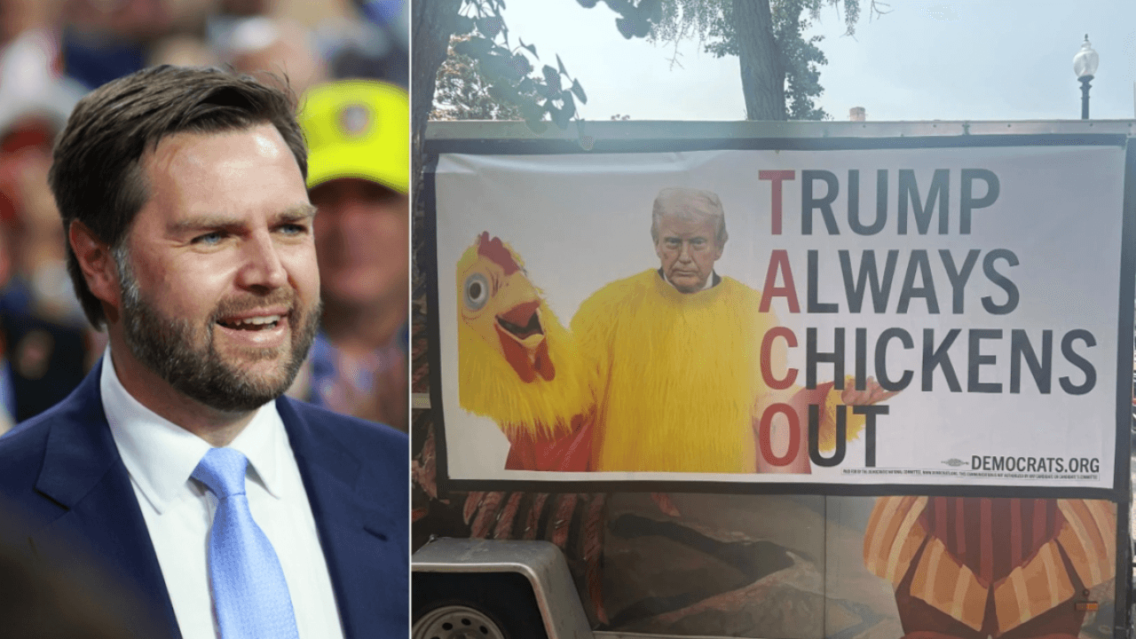 DNC taco truck stunt trolling Trump backfires on social media with Vance, GOP: 'Can't fix stupid'