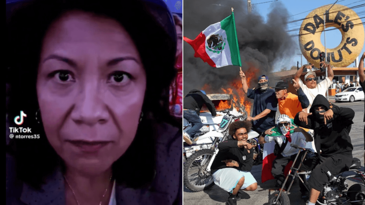 'Lunatic' Democrat ripped for 'demonic' video message demanding ICE agents 'get the f--- out' amid CA chaos