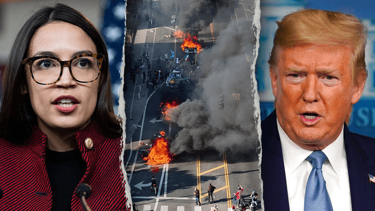WATCH: AOC blames Trump for LA riots, says his administration ‘owns this'