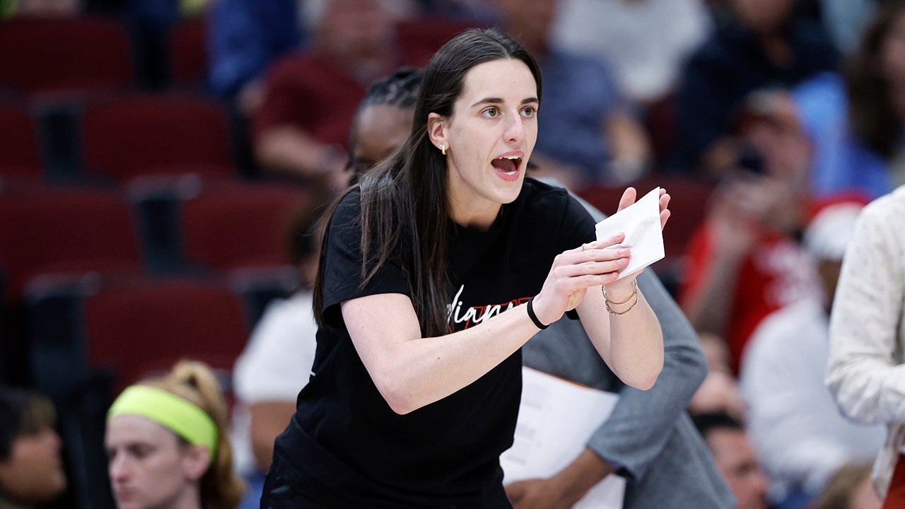 Fever, Sky matchup draws big viewership as an injured Caitlin Clark cheers from sidelines